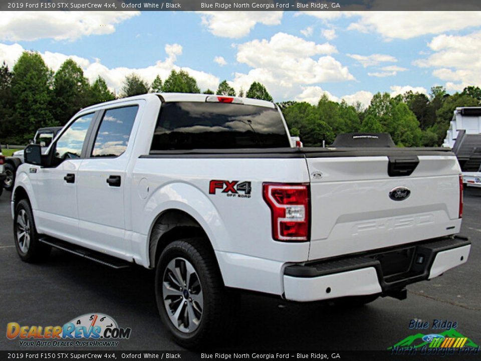 2019 Ford F150 STX SuperCrew 4x4 Oxford White / Black Photo #3