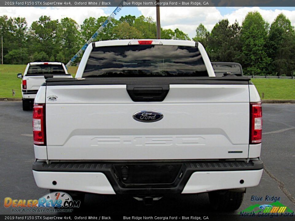 2019 Ford F150 STX SuperCrew 4x4 Oxford White / Black Photo #4