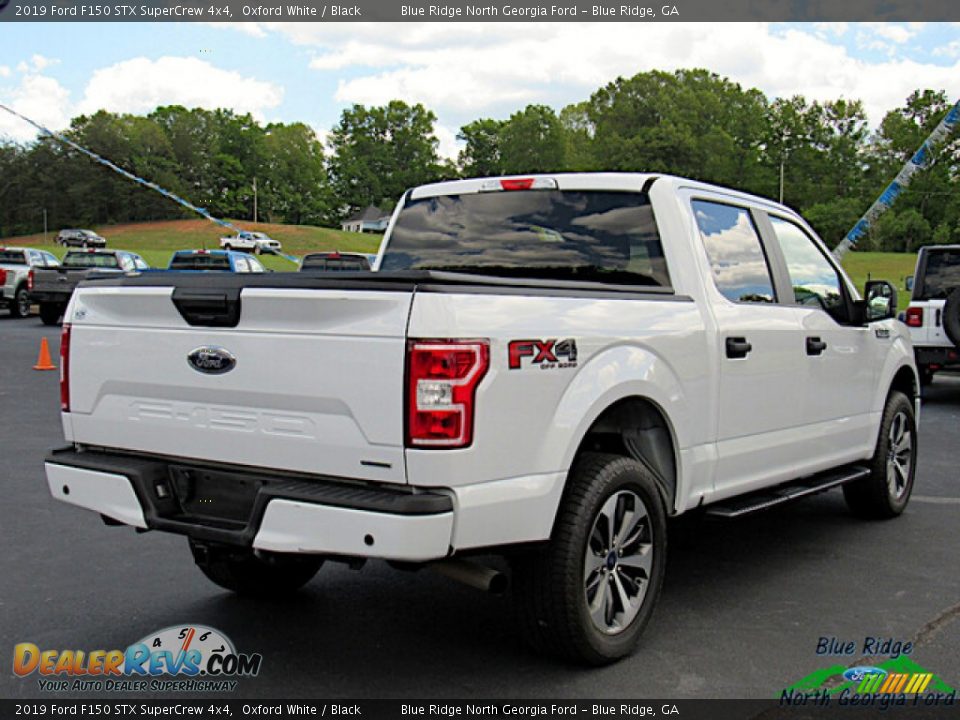 2019 Ford F150 STX SuperCrew 4x4 Oxford White / Black Photo #5