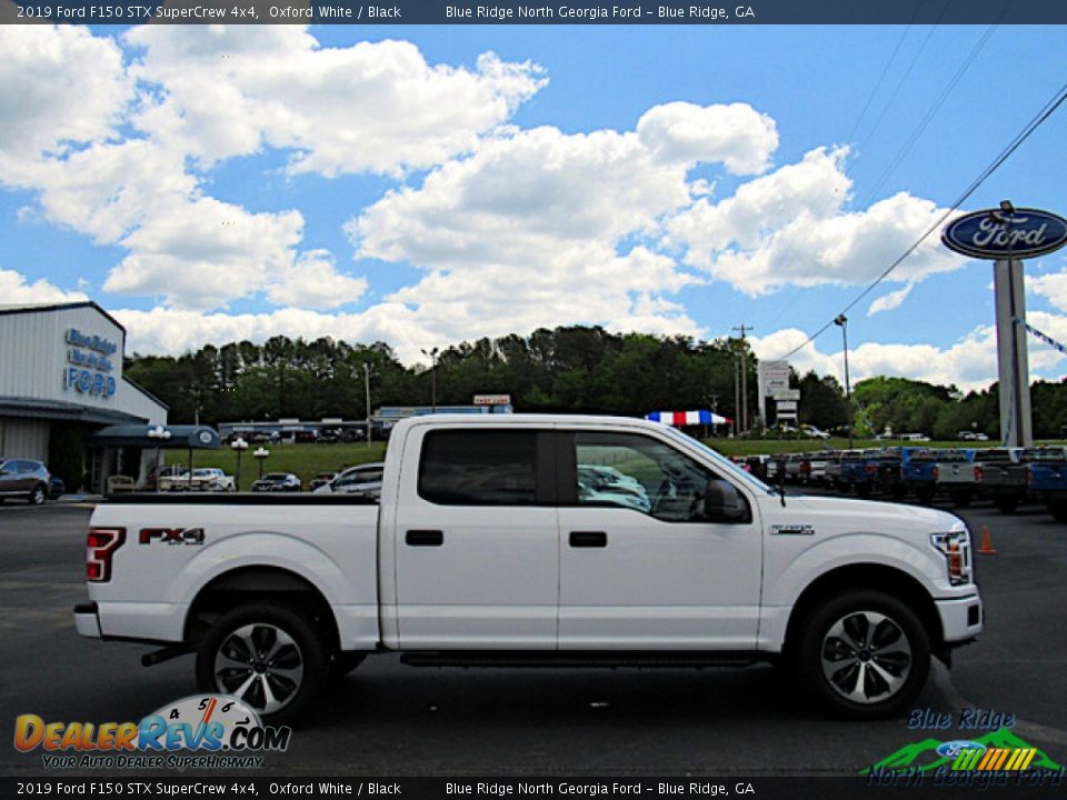 2019 Ford F150 STX SuperCrew 4x4 Oxford White / Black Photo #6