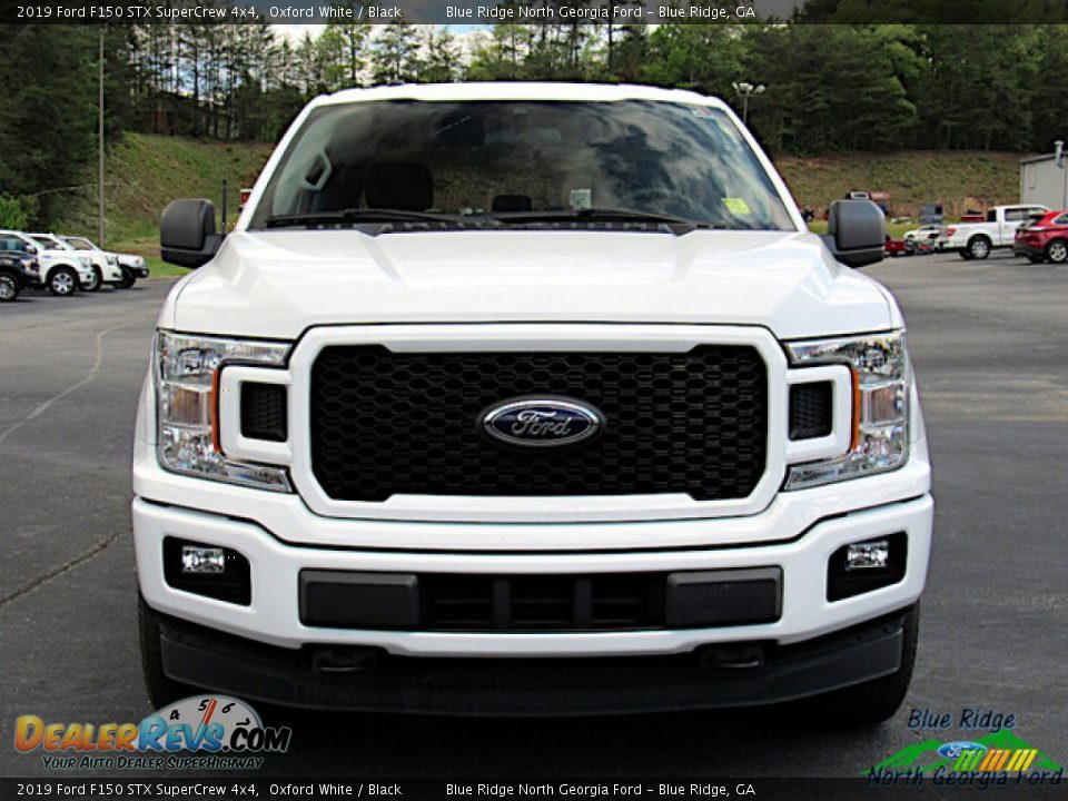 2019 Ford F150 STX SuperCrew 4x4 Oxford White / Black Photo #8