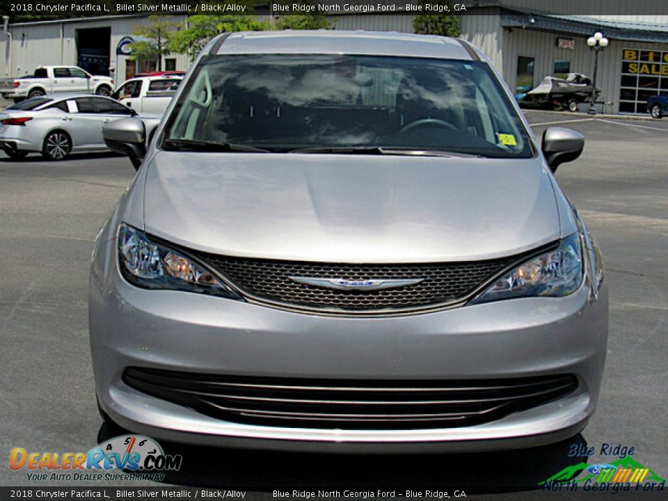 2018 Chrysler Pacifica L Billet Silver Metallic / Black/Alloy Photo #8