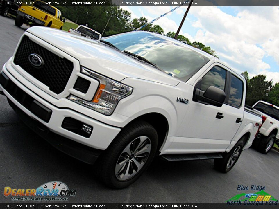 2019 Ford F150 STX SuperCrew 4x4 Oxford White / Black Photo #27