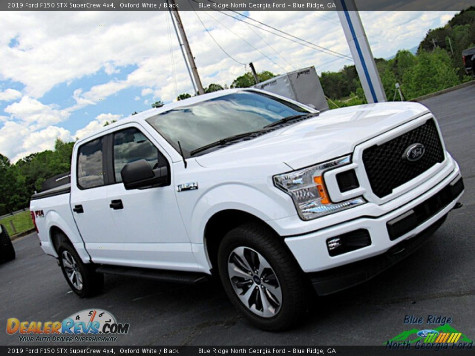 2019 Ford F150 STX SuperCrew 4x4 Oxford White / Black Photo #28