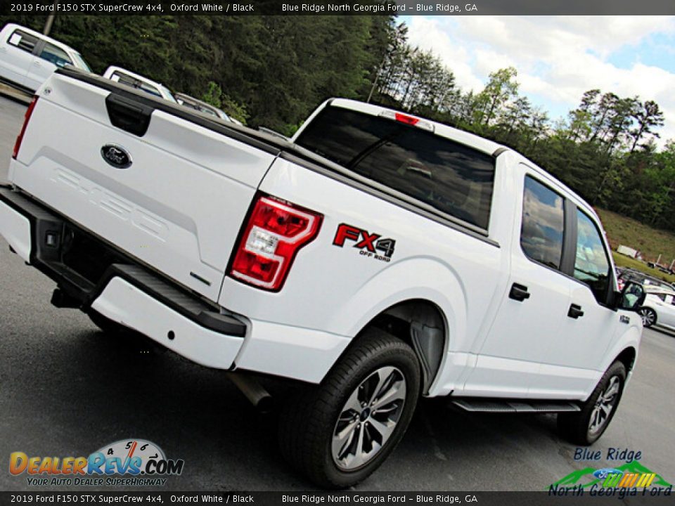 2019 Ford F150 STX SuperCrew 4x4 Oxford White / Black Photo #29