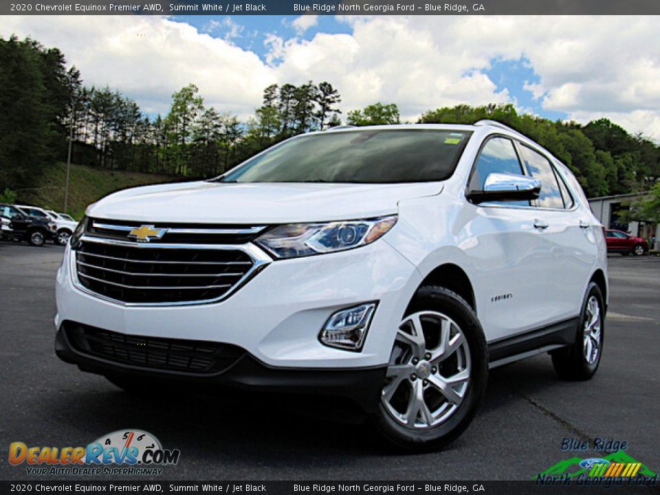 2020 Chevrolet Equinox Premier AWD Summit White / Jet Black Photo #1