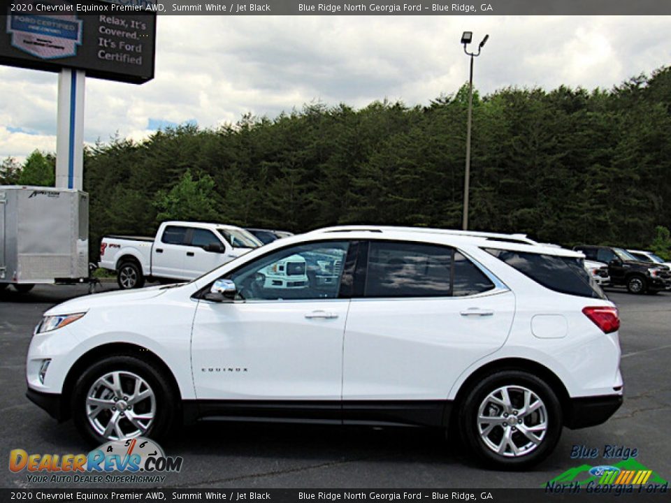 2020 Chevrolet Equinox Premier AWD Summit White / Jet Black Photo #2