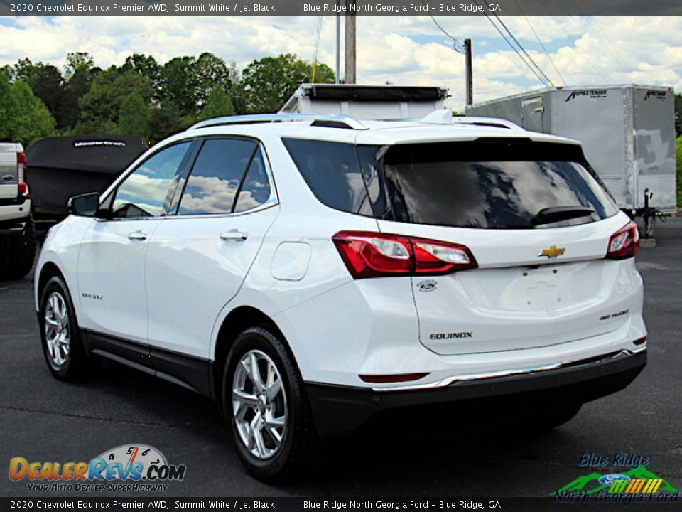 2020 Chevrolet Equinox Premier AWD Summit White / Jet Black Photo #3