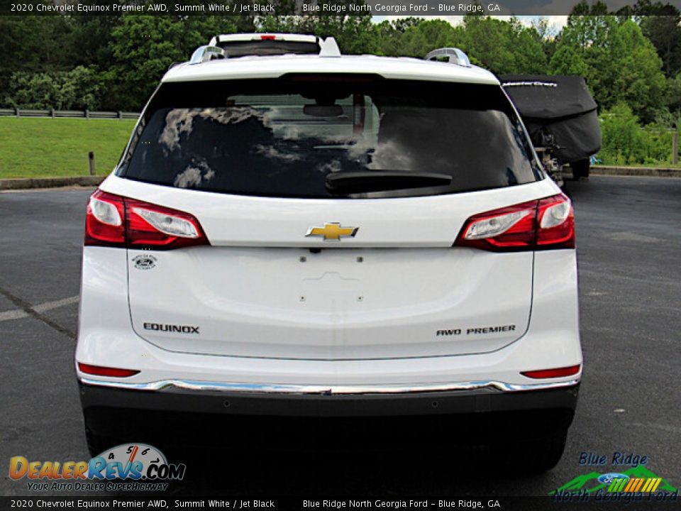 2020 Chevrolet Equinox Premier AWD Summit White / Jet Black Photo #4