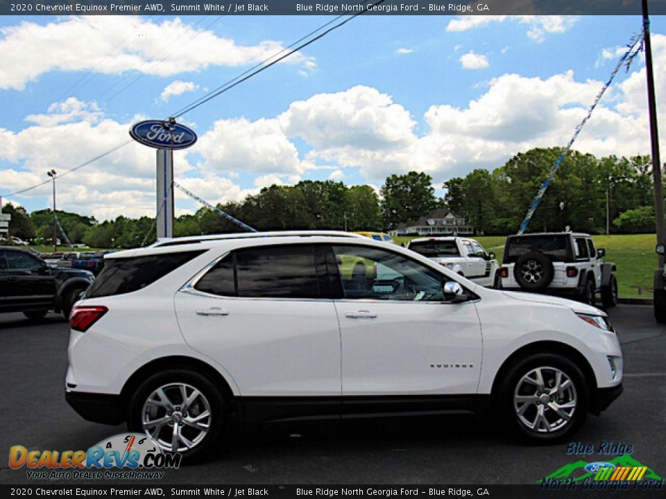 2020 Chevrolet Equinox Premier AWD Summit White / Jet Black Photo #6