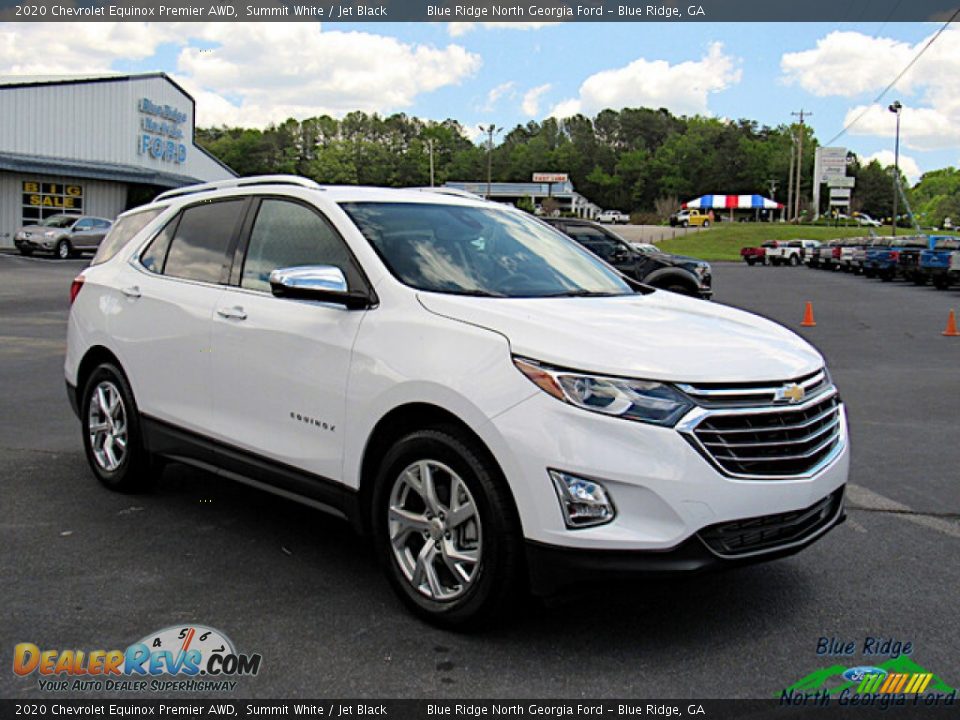 2020 Chevrolet Equinox Premier AWD Summit White / Jet Black Photo #7