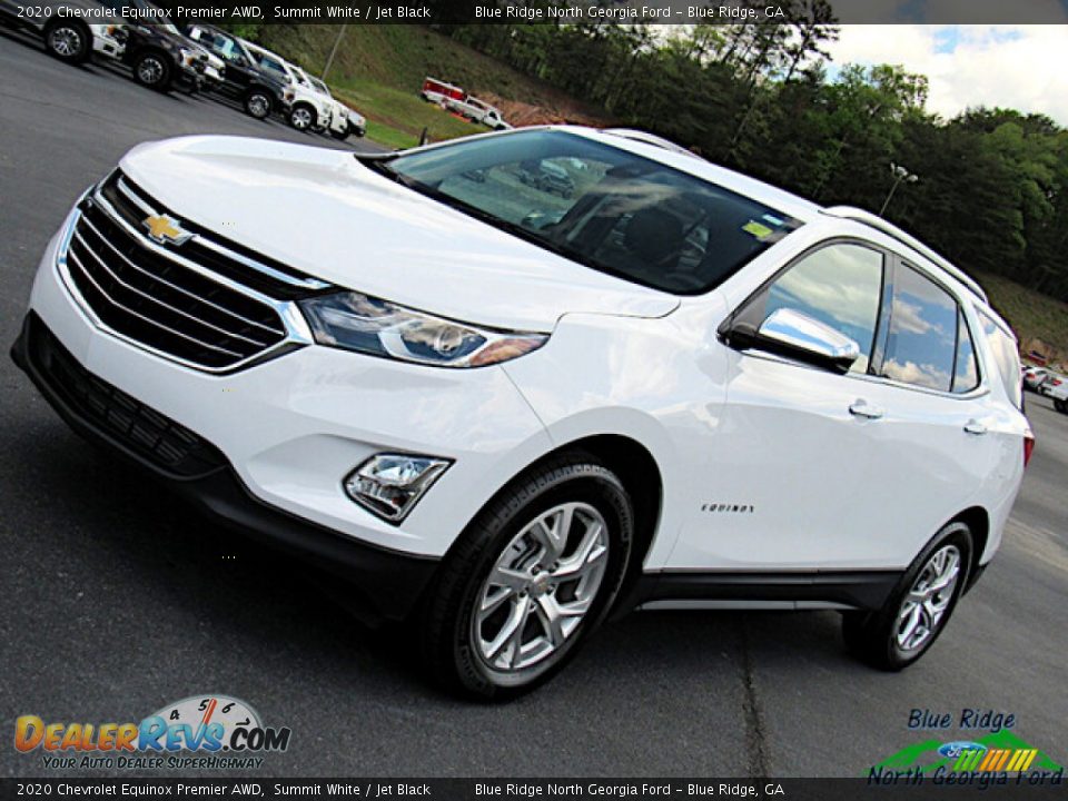 2020 Chevrolet Equinox Premier AWD Summit White / Jet Black Photo #25