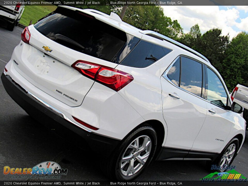 2020 Chevrolet Equinox Premier AWD Summit White / Jet Black Photo #27