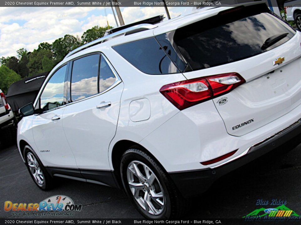 2020 Chevrolet Equinox Premier AWD Summit White / Jet Black Photo #28