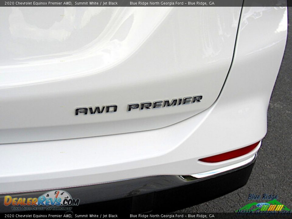 2020 Chevrolet Equinox Premier AWD Summit White / Jet Black Photo #30