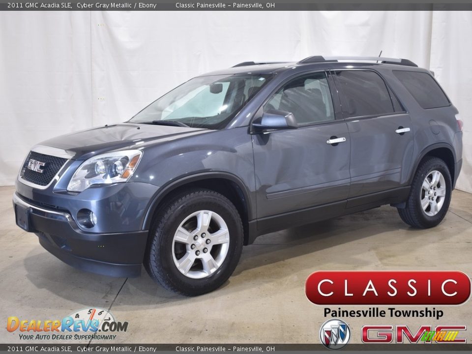 2011 GMC Acadia SLE Cyber Gray Metallic / Ebony Photo #1