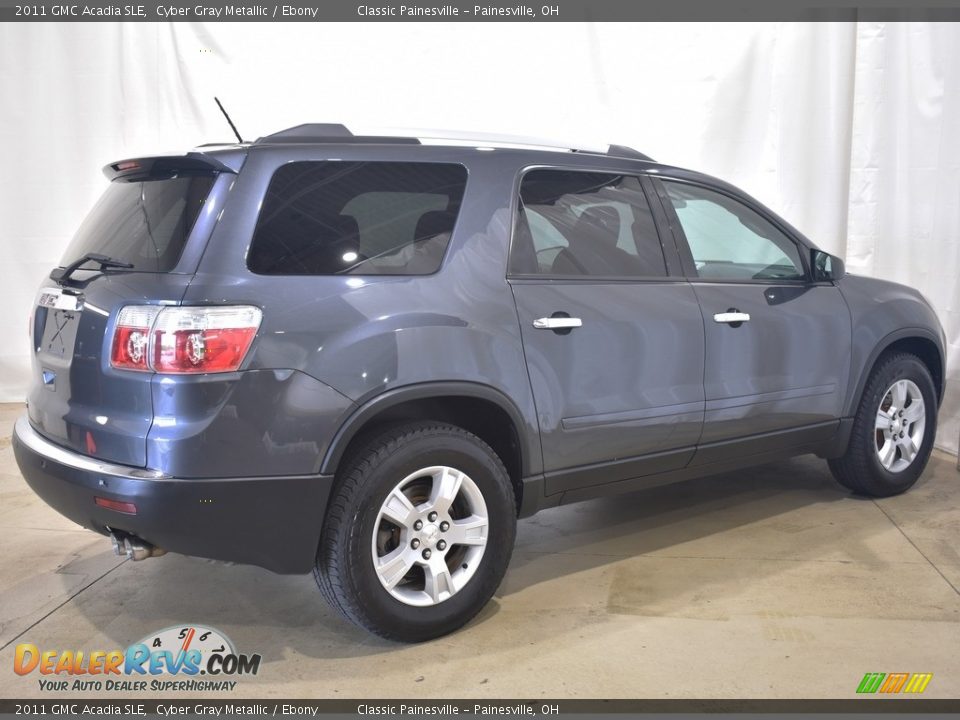 2011 GMC Acadia SLE Cyber Gray Metallic / Ebony Photo #2