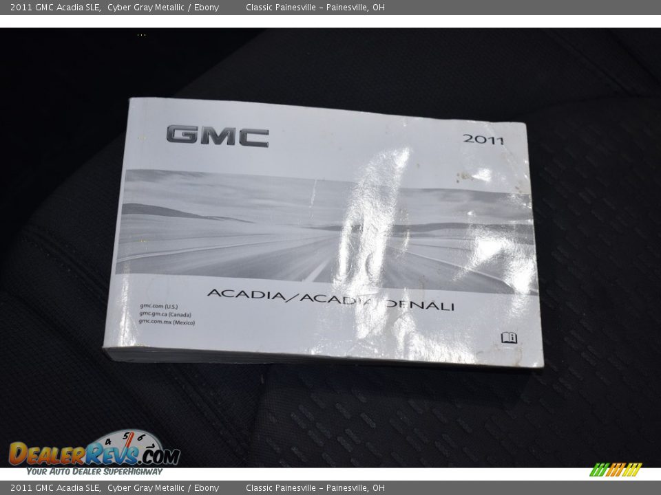 2011 GMC Acadia SLE Cyber Gray Metallic / Ebony Photo #17