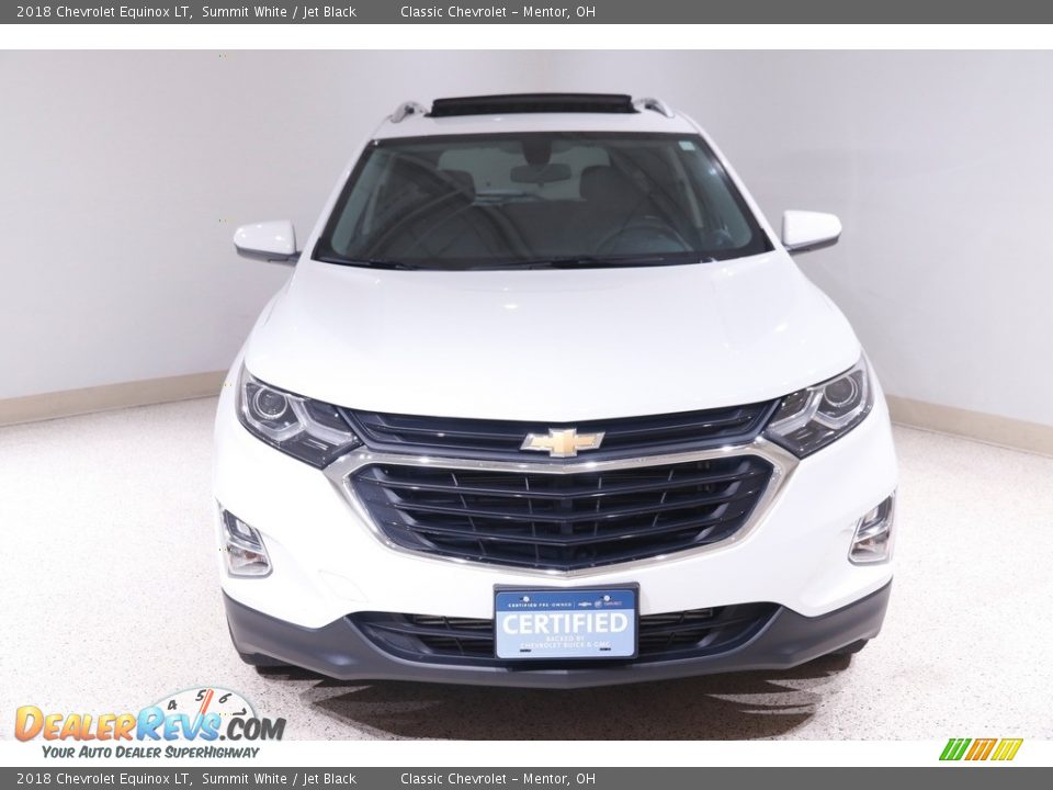 2018 Chevrolet Equinox LT Summit White / Jet Black Photo #2