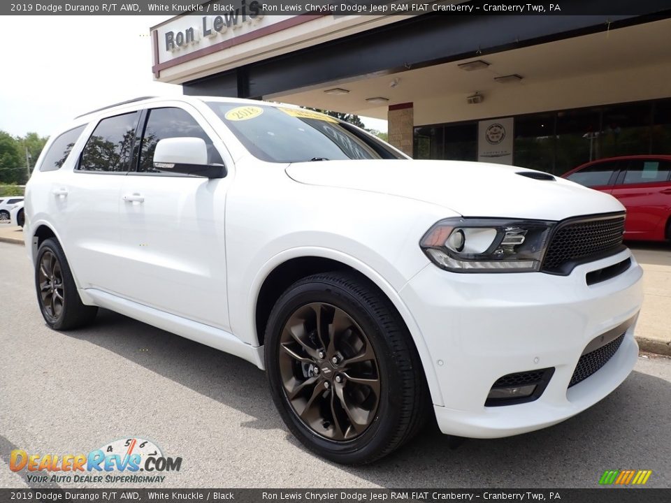 2019 Dodge Durango R/T AWD White Knuckle / Black Photo #9