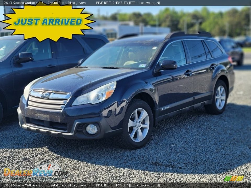 2013 Subaru Outback 2.5i Crystal Black Silica / Ivory Photo #1