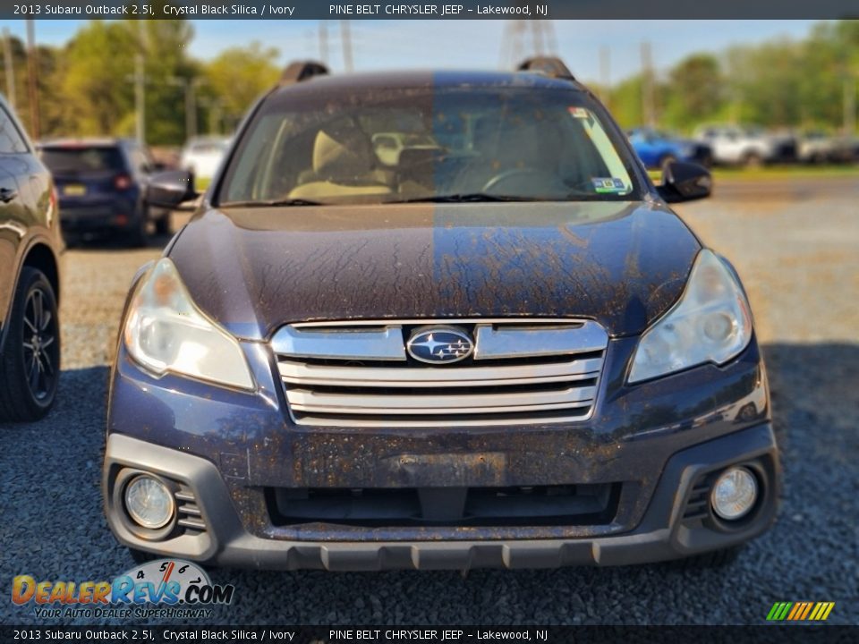 2013 Subaru Outback 2.5i Crystal Black Silica / Ivory Photo #2