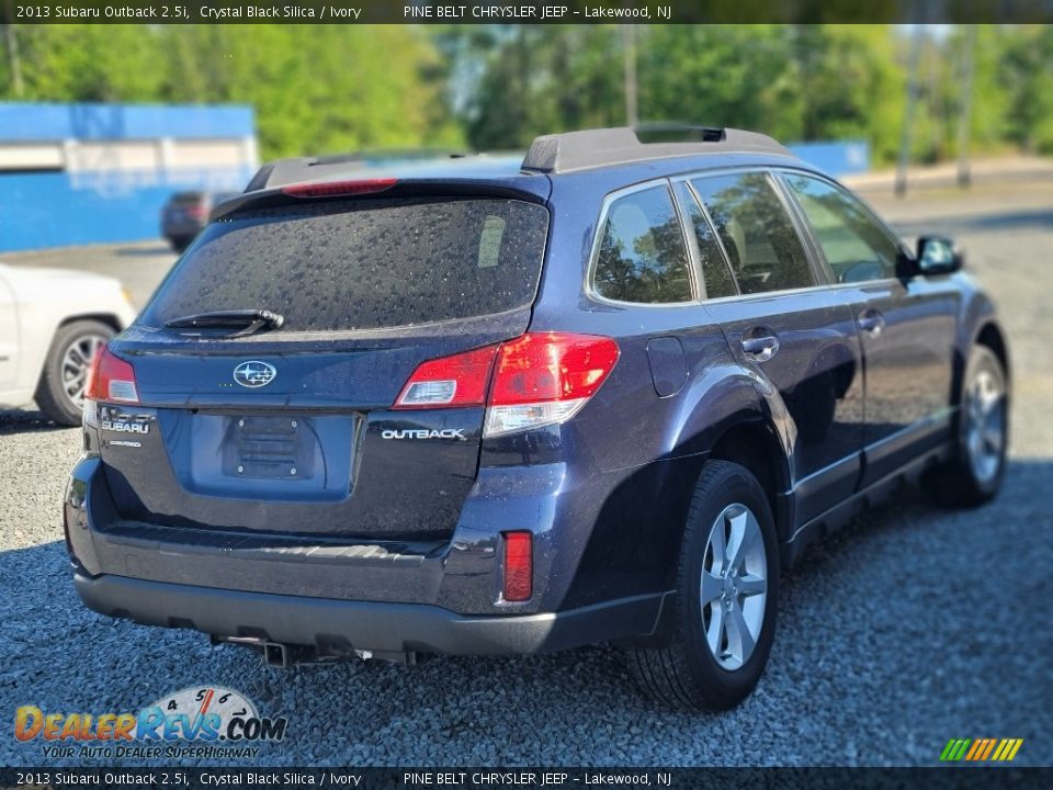 2013 Subaru Outback 2.5i Crystal Black Silica / Ivory Photo #3