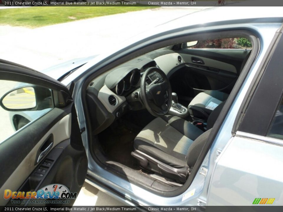 2011 Chevrolet Cruze LS Imperial Blue Metallic / Jet Black/Medium Titanium Photo #2