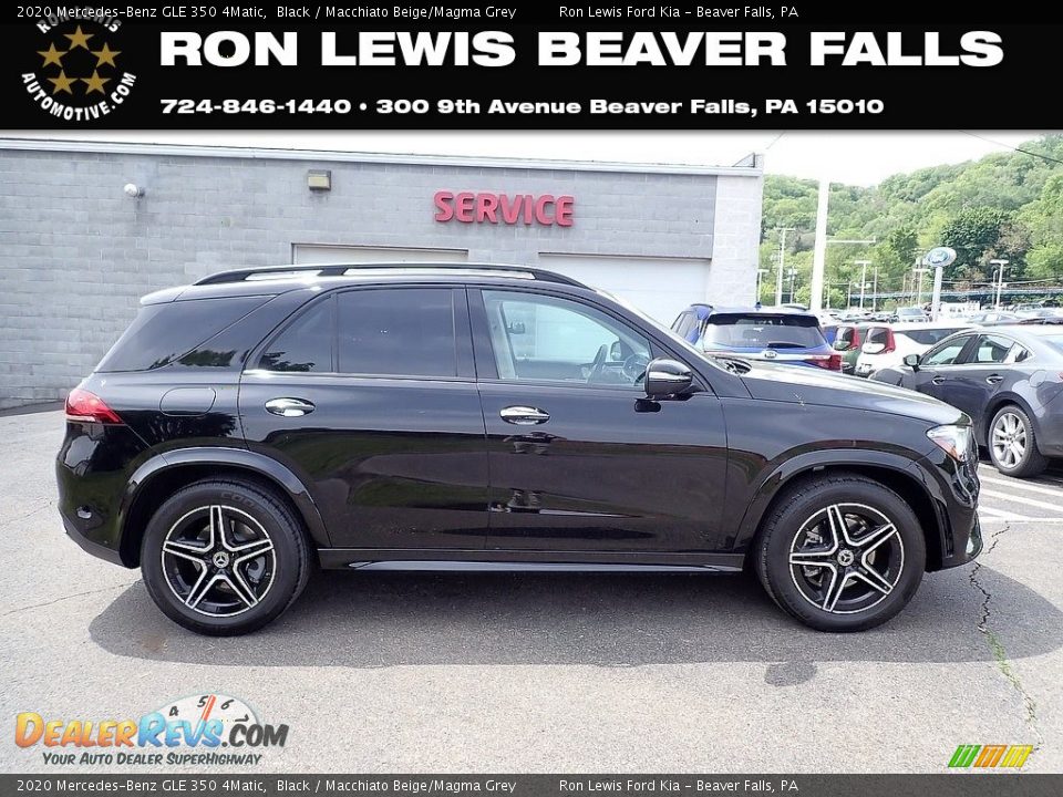 2020 Mercedes-Benz GLE 350 4Matic Black / Macchiato Beige/Magma Grey Photo #1