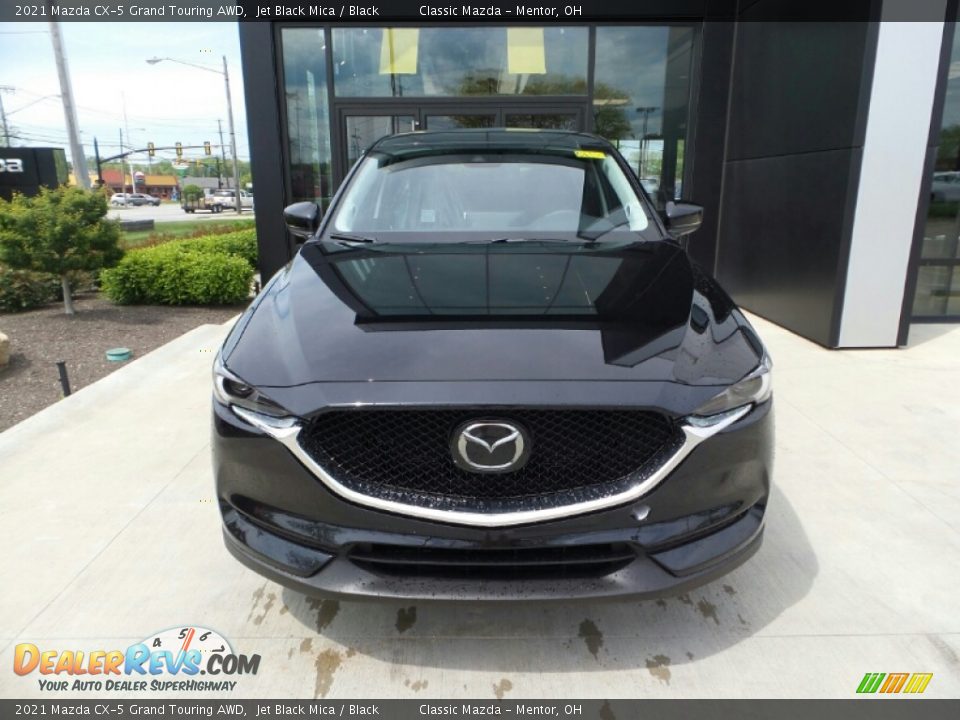 2021 Mazda CX-5 Grand Touring AWD Jet Black Mica / Black Photo #2