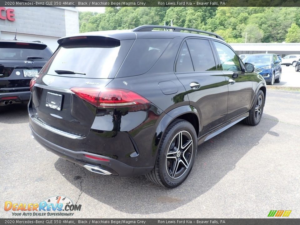 2020 Mercedes-Benz GLE 350 4Matic Black / Macchiato Beige/Magma Grey Photo #2