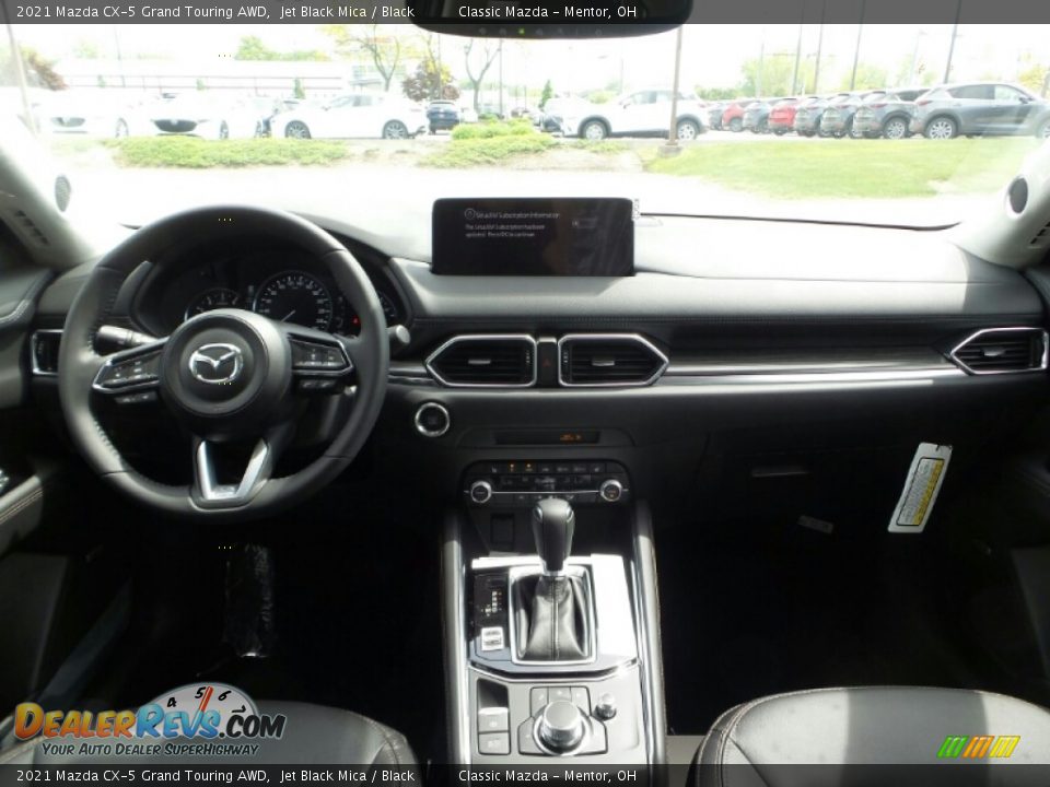2021 Mazda CX-5 Grand Touring AWD Jet Black Mica / Black Photo #3