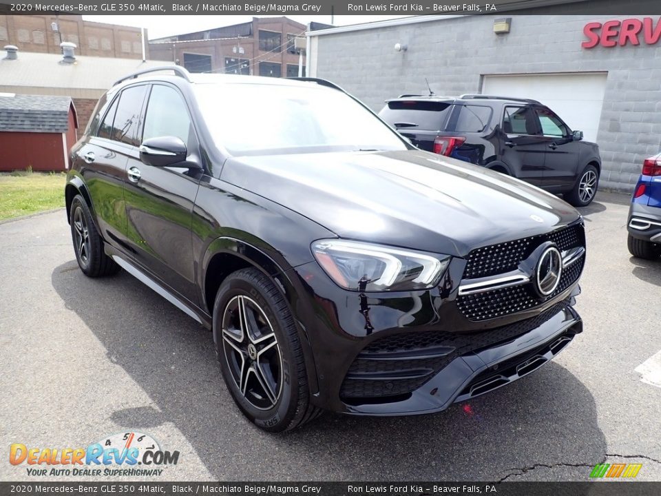 2020 Mercedes-Benz GLE 350 4Matic Black / Macchiato Beige/Magma Grey Photo #3