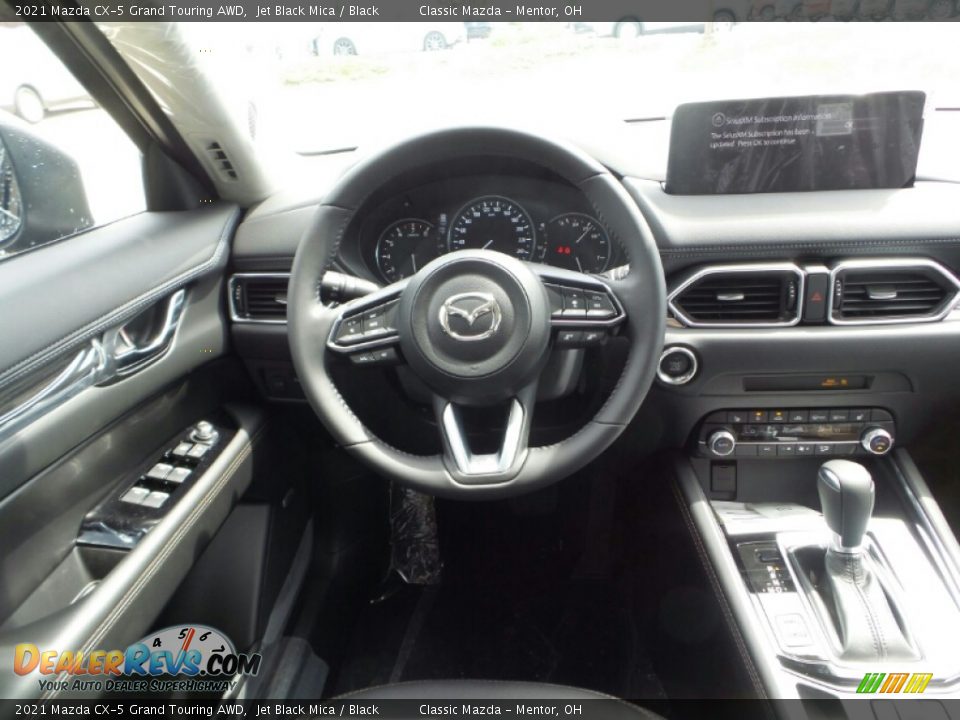 2021 Mazda CX-5 Grand Touring AWD Jet Black Mica / Black Photo #4