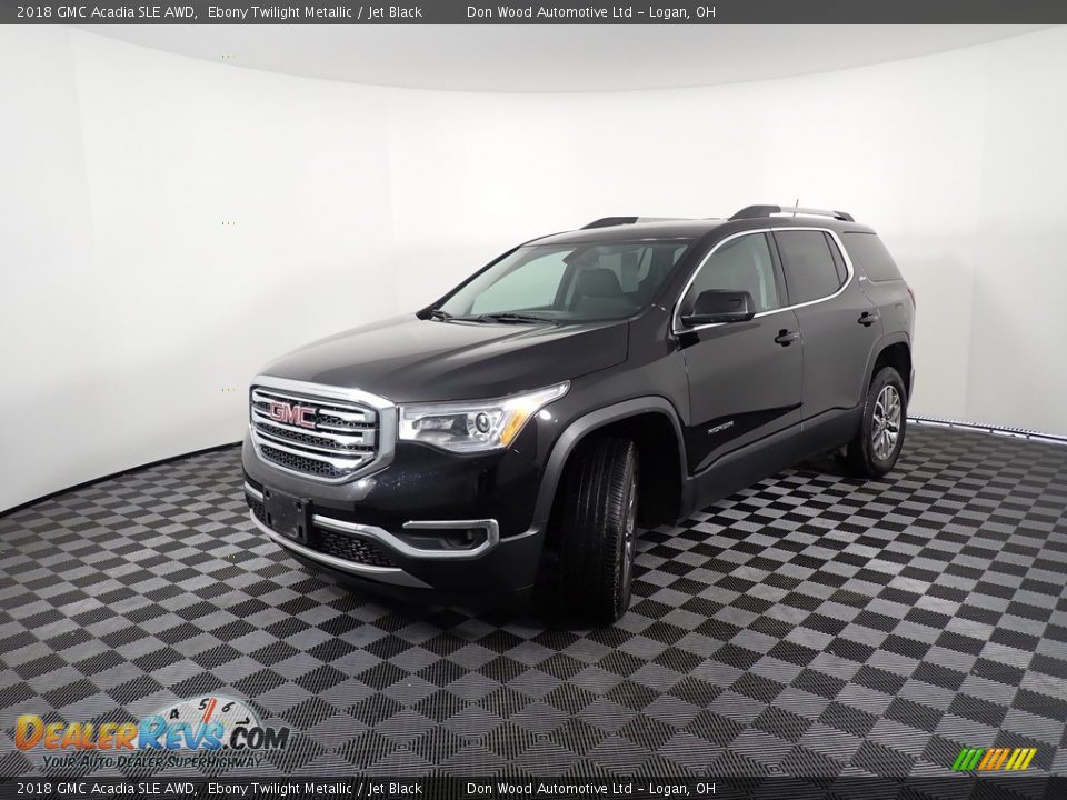 2018 GMC Acadia SLE AWD Ebony Twilight Metallic / Jet Black Photo #8