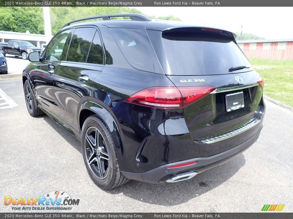 2020 Mercedes-Benz GLE 350 4Matic Black / Macchiato Beige/Magma Grey Photo #7