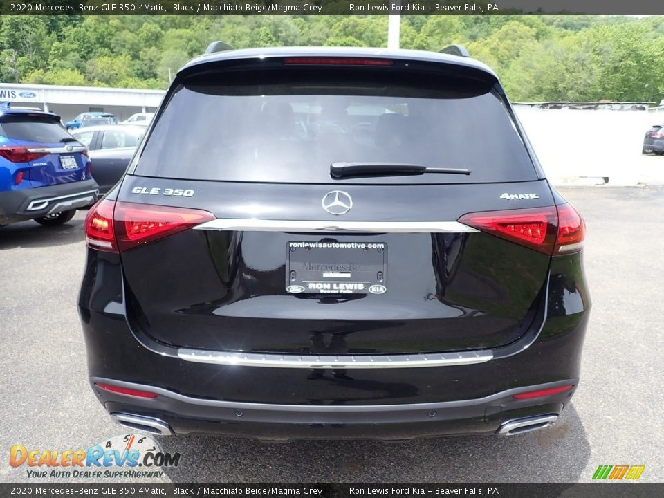 2020 Mercedes-Benz GLE 350 4Matic Black / Macchiato Beige/Magma Grey Photo #8