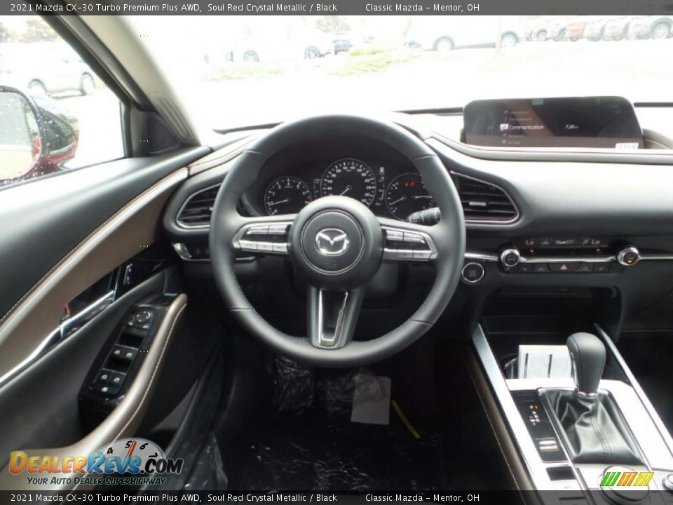 2021 Mazda CX-30 Turbo Premium Plus AWD Steering Wheel Photo #4