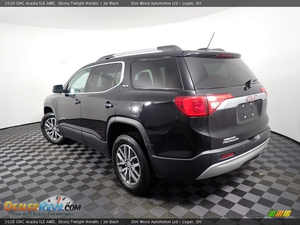 2018 GMC Acadia SLE AWD Ebony Twilight Metallic / Jet Black Photo #11