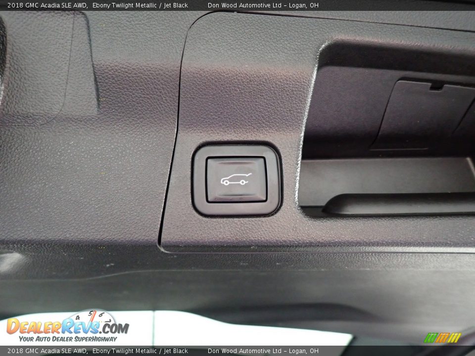2018 GMC Acadia SLE AWD Ebony Twilight Metallic / Jet Black Photo #17