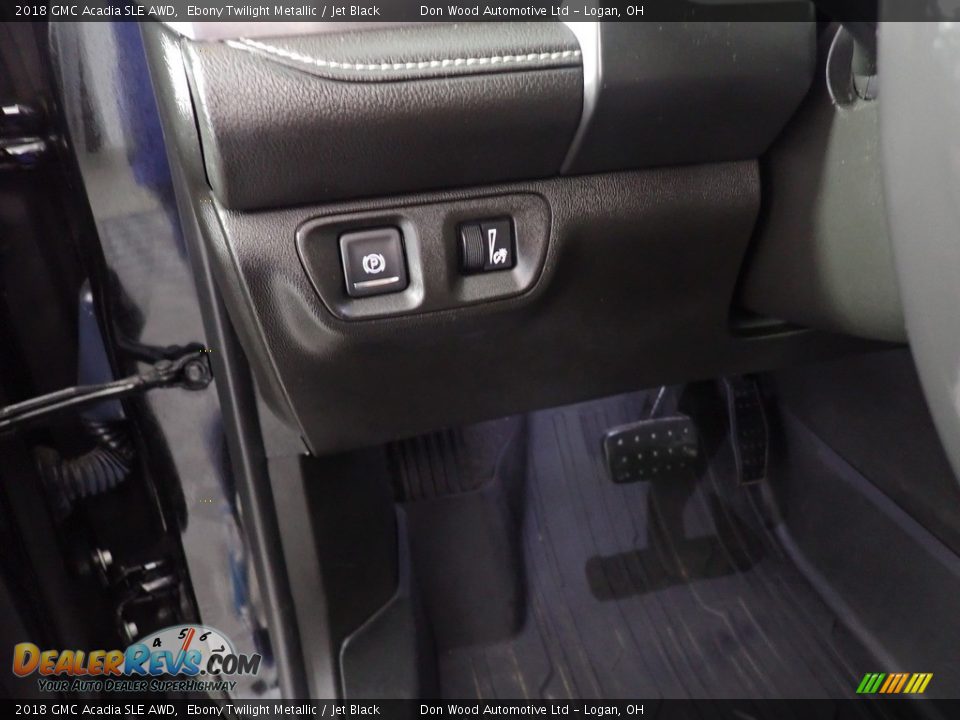 2018 GMC Acadia SLE AWD Ebony Twilight Metallic / Jet Black Photo #23