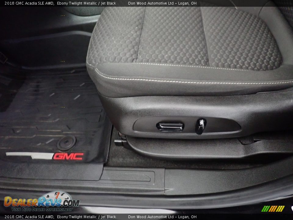 2018 GMC Acadia SLE AWD Ebony Twilight Metallic / Jet Black Photo #24