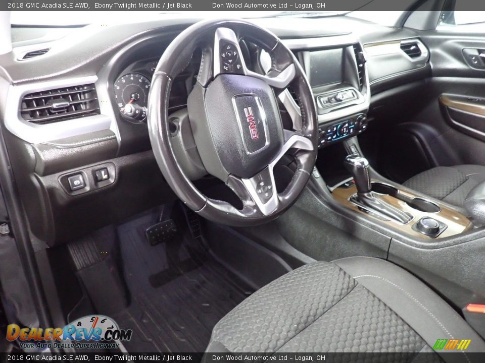 2018 GMC Acadia SLE AWD Ebony Twilight Metallic / Jet Black Photo #25