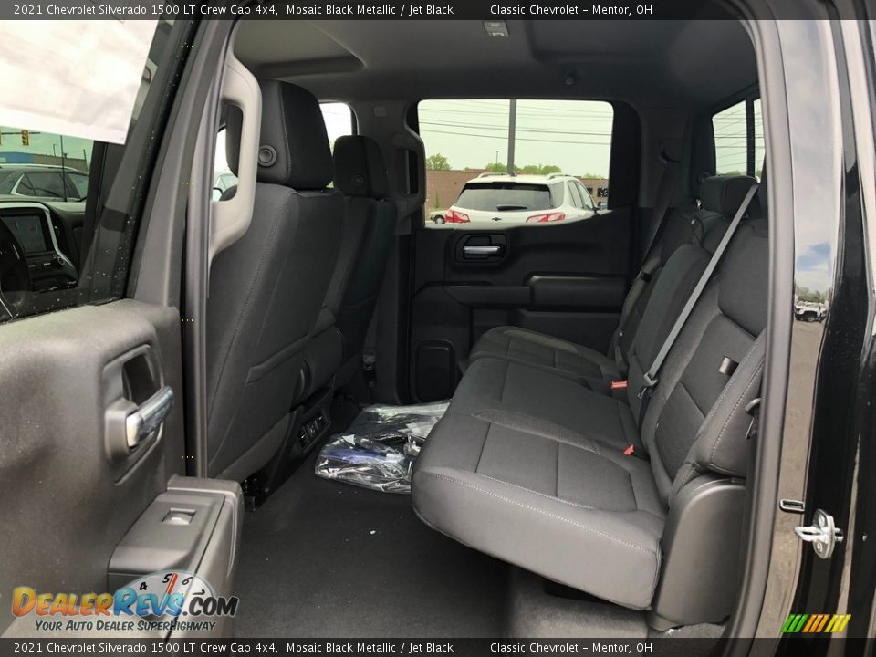 2021 Chevrolet Silverado 1500 LT Crew Cab 4x4 Mosaic Black Metallic / Jet Black Photo #6