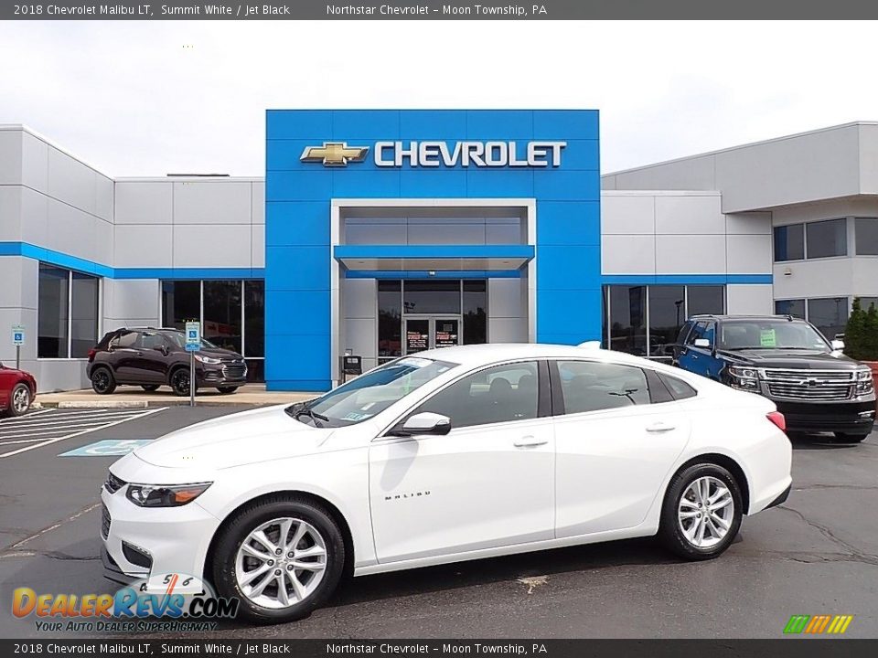 2018 Chevrolet Malibu LT Summit White / Jet Black Photo #1