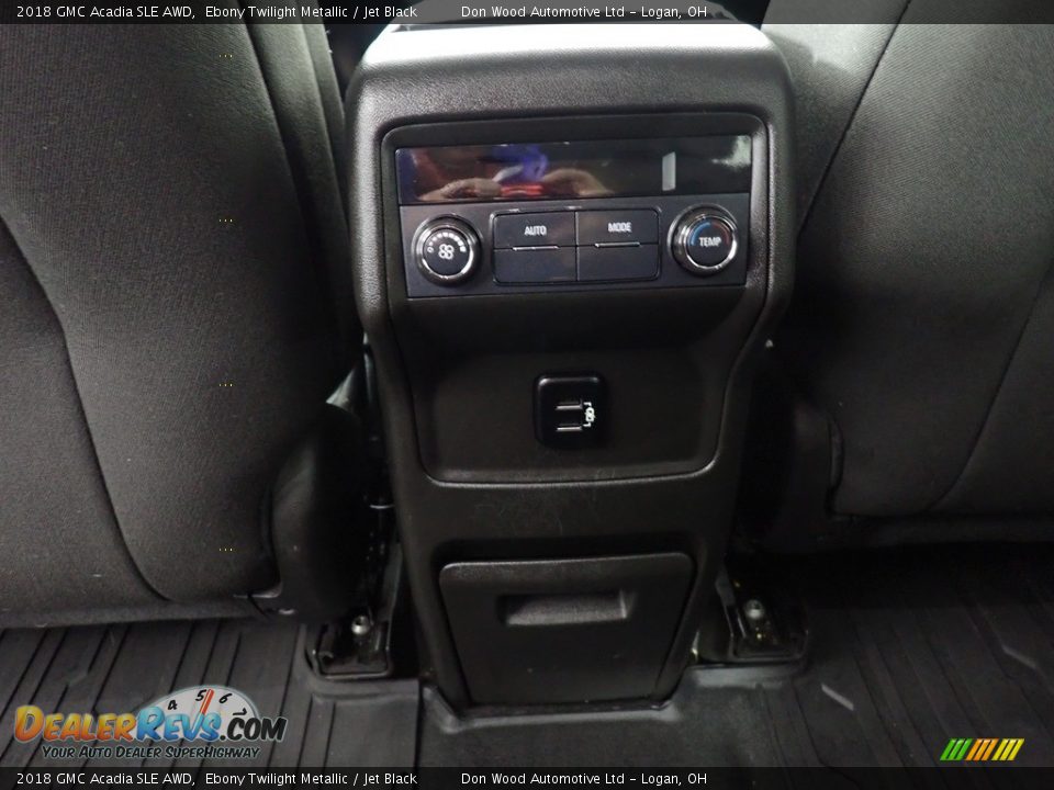 2018 GMC Acadia SLE AWD Ebony Twilight Metallic / Jet Black Photo #29