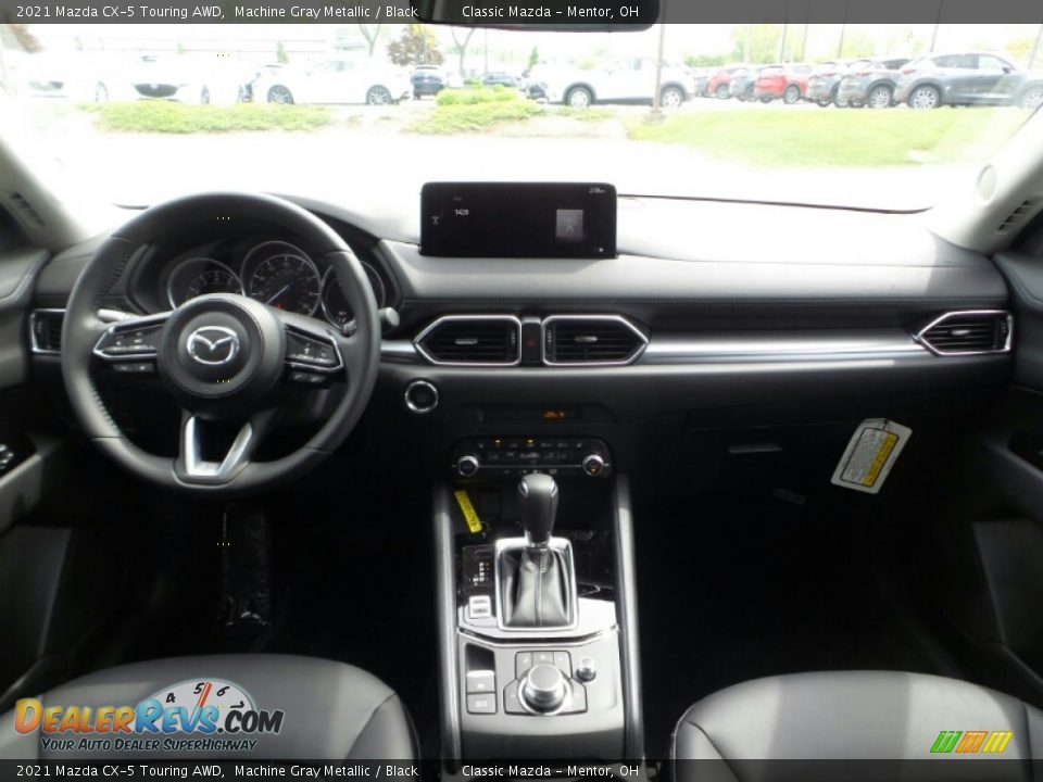 2021 Mazda CX-5 Touring AWD Machine Gray Metallic / Black Photo #3