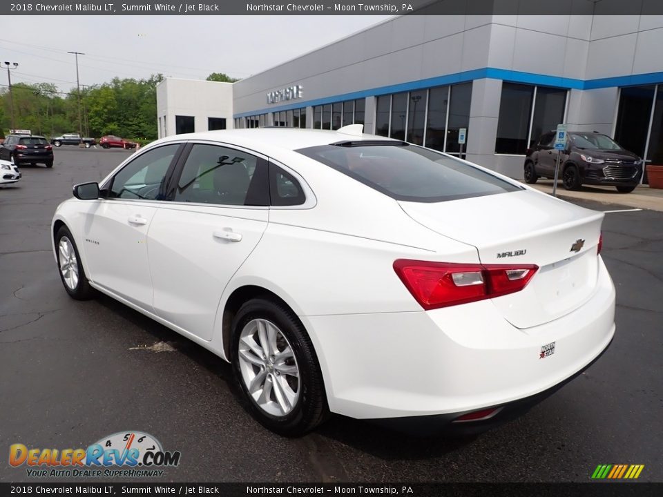 2018 Chevrolet Malibu LT Summit White / Jet Black Photo #4