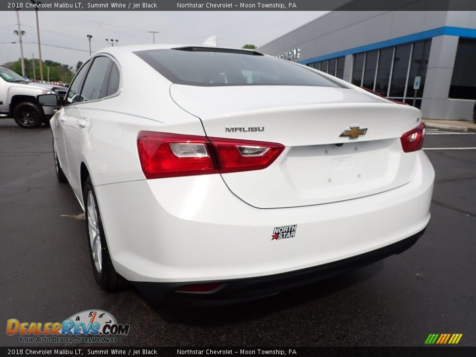 2018 Chevrolet Malibu LT Summit White / Jet Black Photo #5