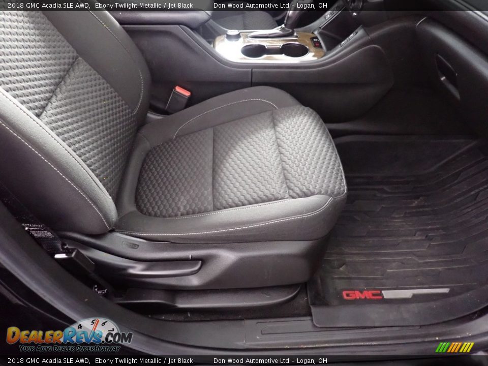 2018 GMC Acadia SLE AWD Ebony Twilight Metallic / Jet Black Photo #34